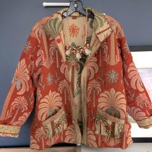 Amazing Reversible Embroidered Tapestry Jacket